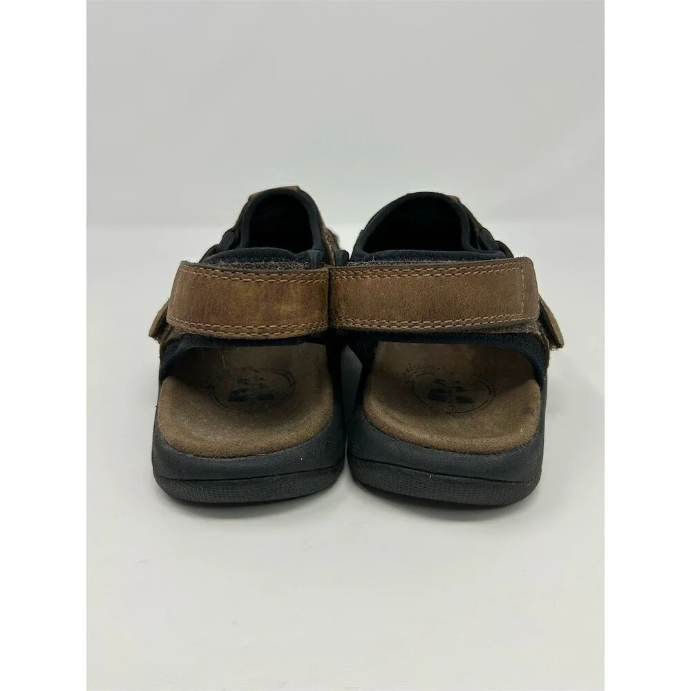 Merrell Men's Fisherman Sandals Brown Closed Toe Hook & Loop Outdoor Size 8